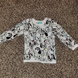 Disney 100 Dalmatian Kids Sweater - Black and White